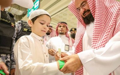 Saudi Pasang Mesin Cetak Gelang Pelacak Anak di Masjidil Haram